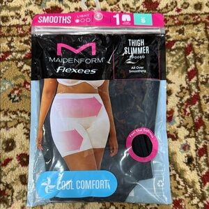 Maidenform Flexees Black Thigh Slimmer